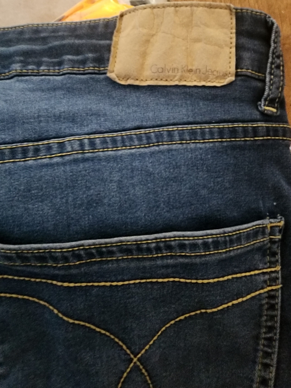 Lot Of 4 Mens Jeans Size 34 X 32 Levis, Kenneth Cole Nickel & Iron Calvin Klein - Picture 16 of 16
